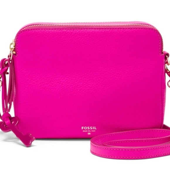 NEW FOSSIL Pink  Sydney Crossbody - Picture 14 of 14